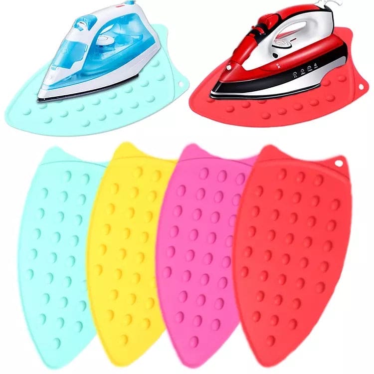 Silicone Non-Stick Iron Pad, Heat Resistance Iron Mat, Ironing Rest Pad, Non-Slip Iron Coaster Silicone Non-Stick Iron Pad, Heat Resistance Iron Mat, Ironing Rest Pad, Non-Slip Iron Coaster